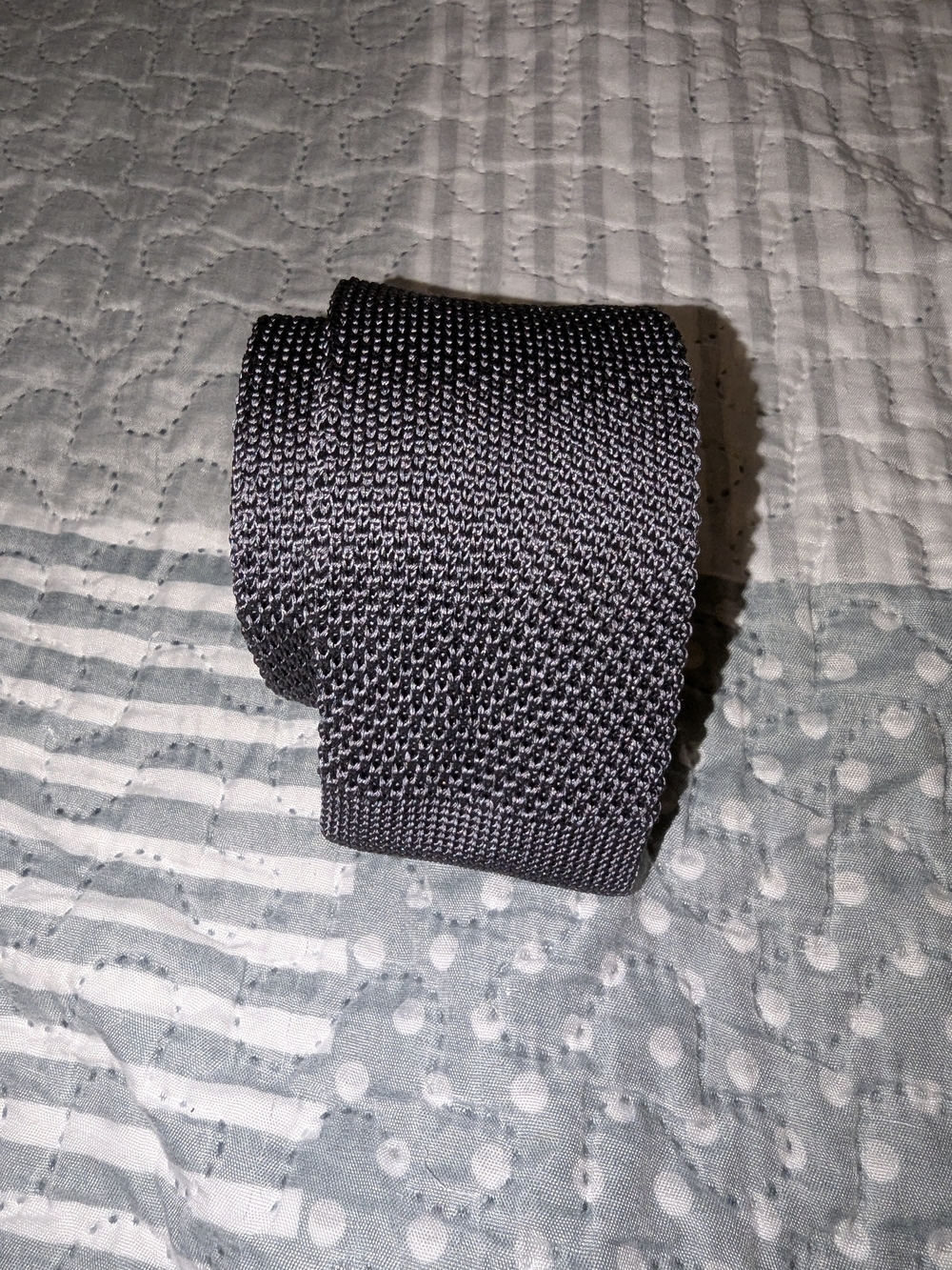 Tommy Hilfiger 100% Silk Knitt Tie RN 121148 CA 50900